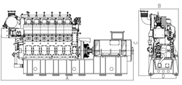 CSI Ningdong DF210 Series Dual Fuel Generator Set (500 - 1000kW) 01