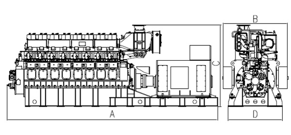 CSI Ningdong DF320 Series Dual Fuel Generator Set (1500 - 3000kW) 02