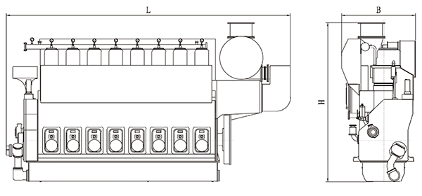 CSI Ningdong DF330 Series Marine Dual Fuel Engine (1765kW - 3310kW) 2